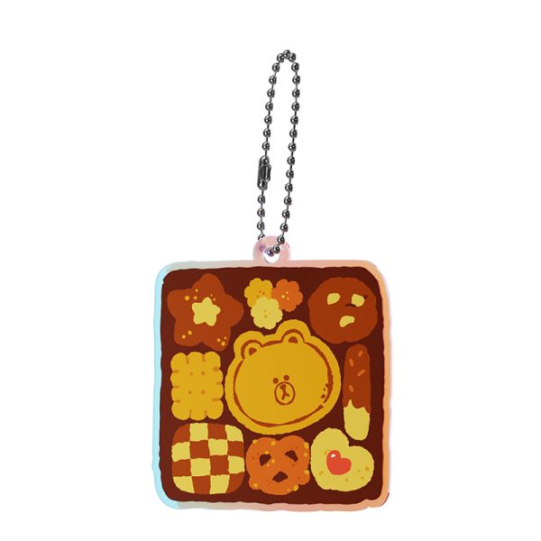LINE FRIENDS Licensed Acrylic Charms - Cookie Collection