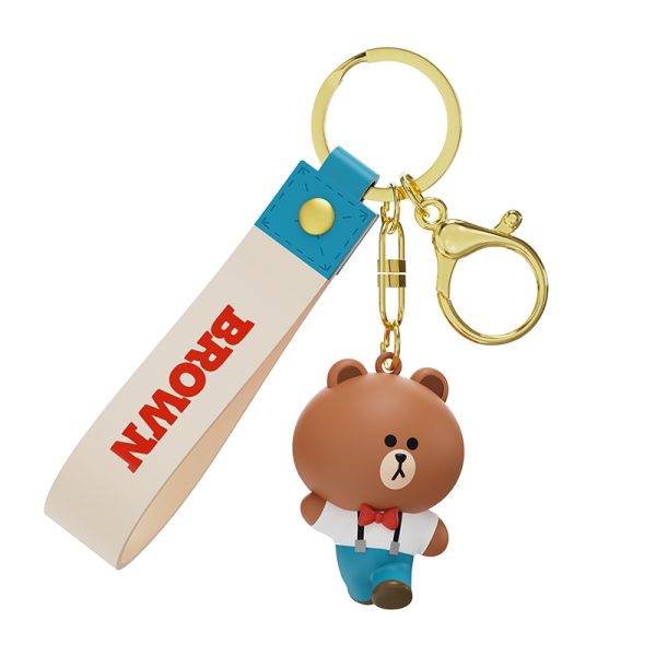LINE FRIENDS Licensed Keychains - Retro Revival Collection