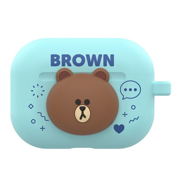 Line Friends Character Silicone Earbud Case Covers