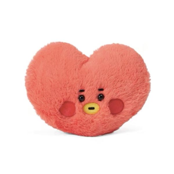 BT21 Head-Shaped Plush Coin Purse Set