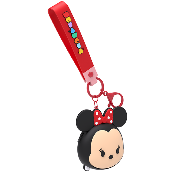 Disney Character Silicone Keychain Coin Purses (13-Style Collection) | 2-in-1 Decor & Mini Storage Accessory