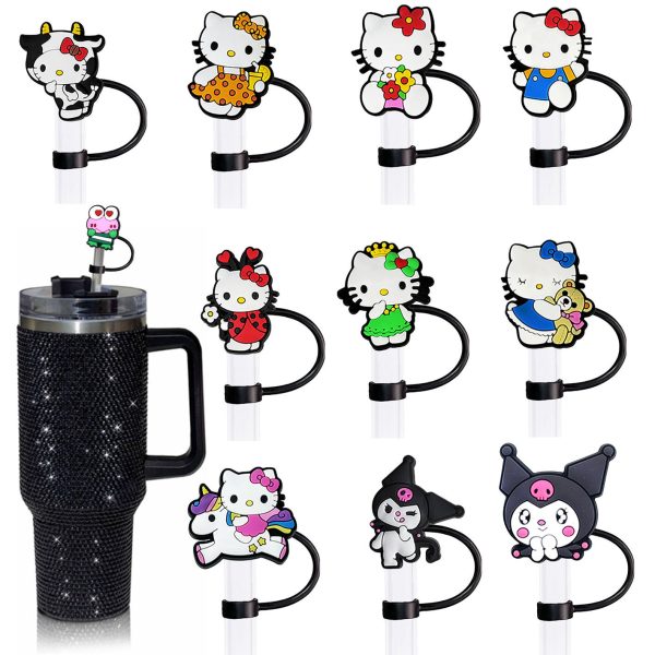 Customizable Sanrio Silicone Straw Charms (31 Styles)