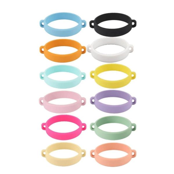High Elastic Silicone Water Bottle Handle Rings