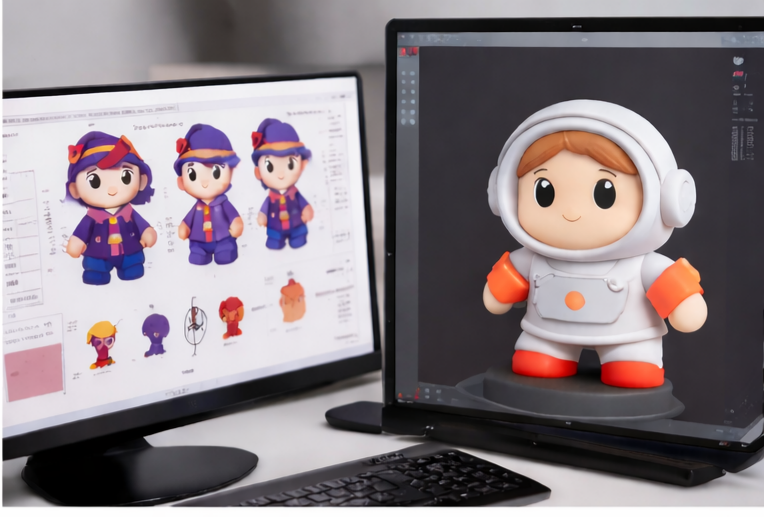 IP character design to silicone product development process