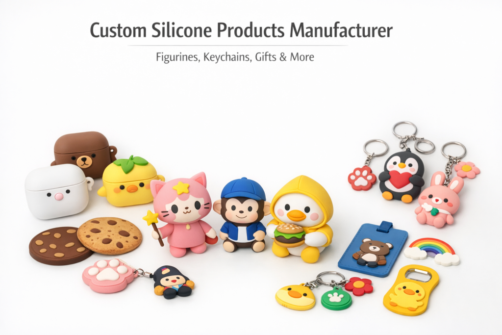 custom silicone products kitchenware promotional items manufacturing