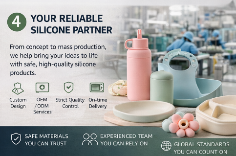 custom silicone products manufacturer OEM ODM production