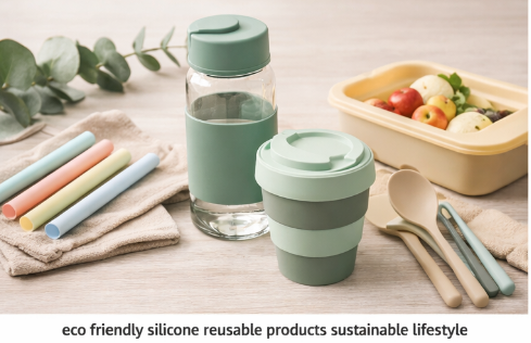 環保矽膠 可重複使用產品 可持續生活方式