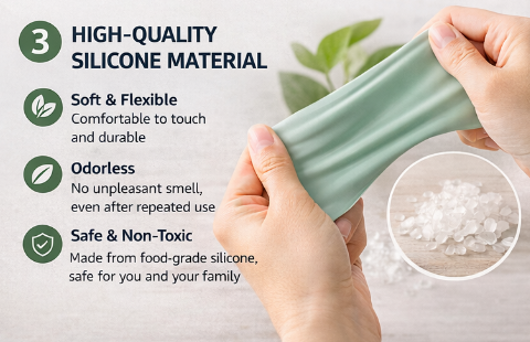 high quality food grade silicone material safe non toxic