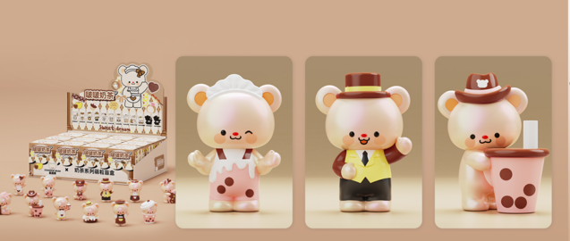 自訂品牌矽膠盲盒包裝