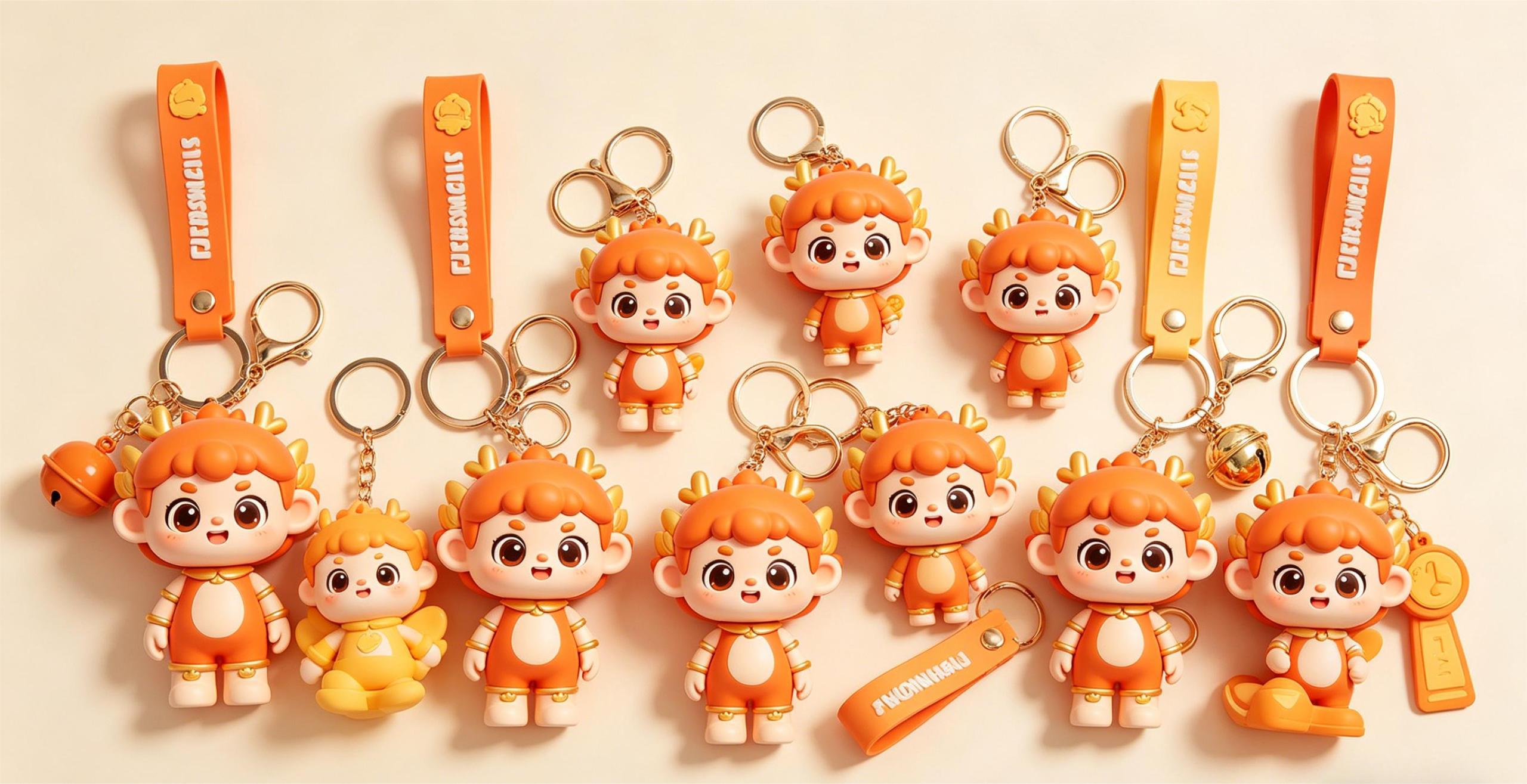 客製化矽膠 IP 塑像，用於授權商品