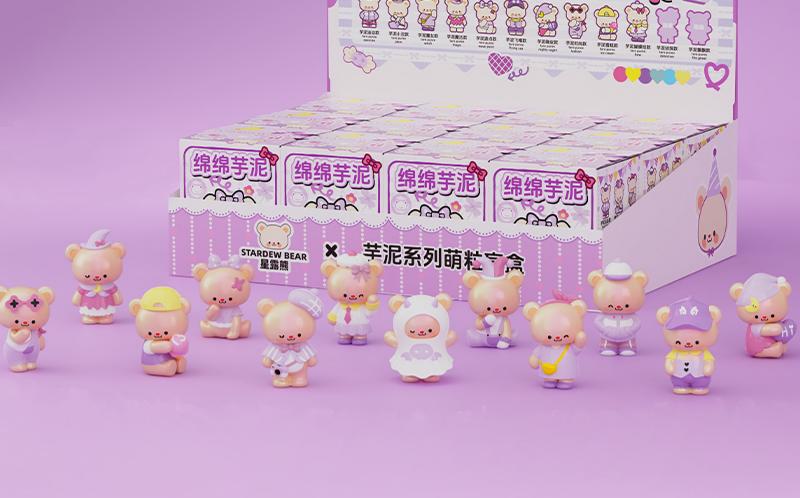 矽膠盲盒公仔系列展示