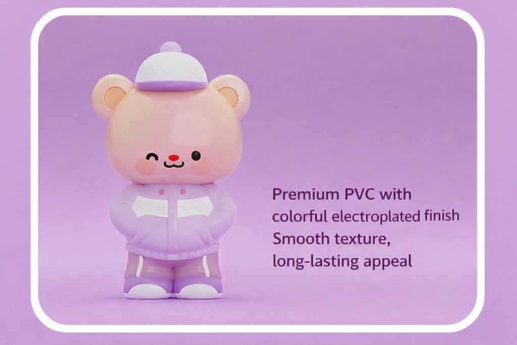 矽膠盲盒公仔的詳細噴漆過程