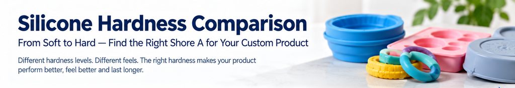 how to choose the right silicone hardness for custom products